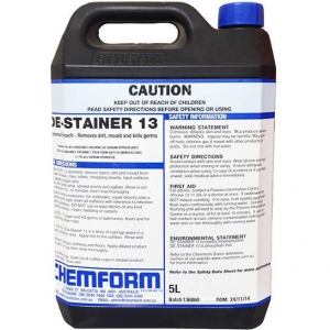 DISINFECTANT CHEMFORM DE-STAINER #13 5L - Click for more info
