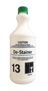 DISINFECTANT CHEMFORM DE-STAINER #13 750ML - Click for more info