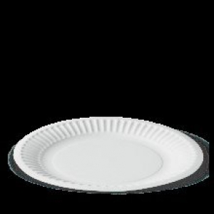 Detpak Coated Paper Plates 9inch/230mm