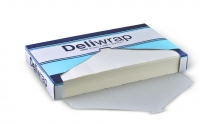 Detpak Small Deli Wrap with Dispenser Box White 200 x 330mm