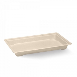 SUSHI TRAY BASE BIOPAK LARGE - Click for more info