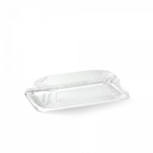 SUSHI TRAY LID BIOPAK SMALL - Click for more info