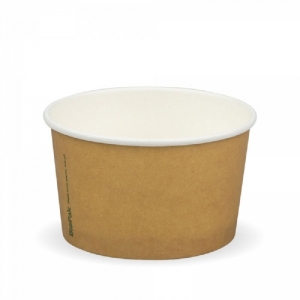 Biopak Ice Cream Cup Kraft 8oz