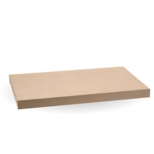 Biopak BioBoard Catering Tray Lid Extra Large Brown