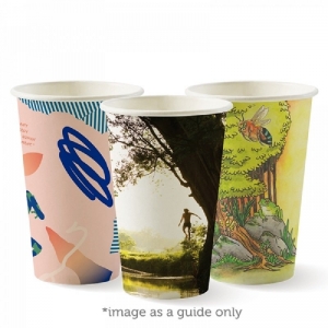 COFFEE CUP (80MM) 12OZ SINGLE WALL ART SERIES - Click for more info