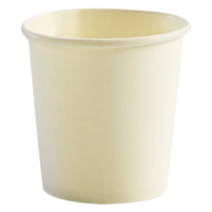 Biopak Coffee Cup Single Wall White 4oz