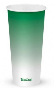 Biopak Cold Paper Cup Green 22oz 650ml