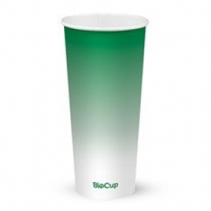 Biopak Cold Paper Cup Green 24oz 700ml