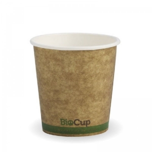 Biopak Coffee Cup Single Wall Brown 4oz