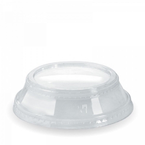 CLEAR LID BIOPAK DOME 96MM NO HOLE PLA - Click for more info
