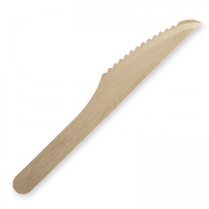 Biopak Wooden Knife 16cm Unbranded