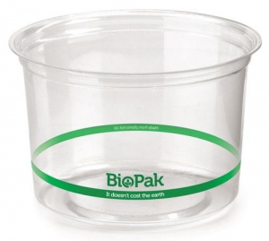 Biopak Deli Bowl BioBowl PLA Clear 500ml